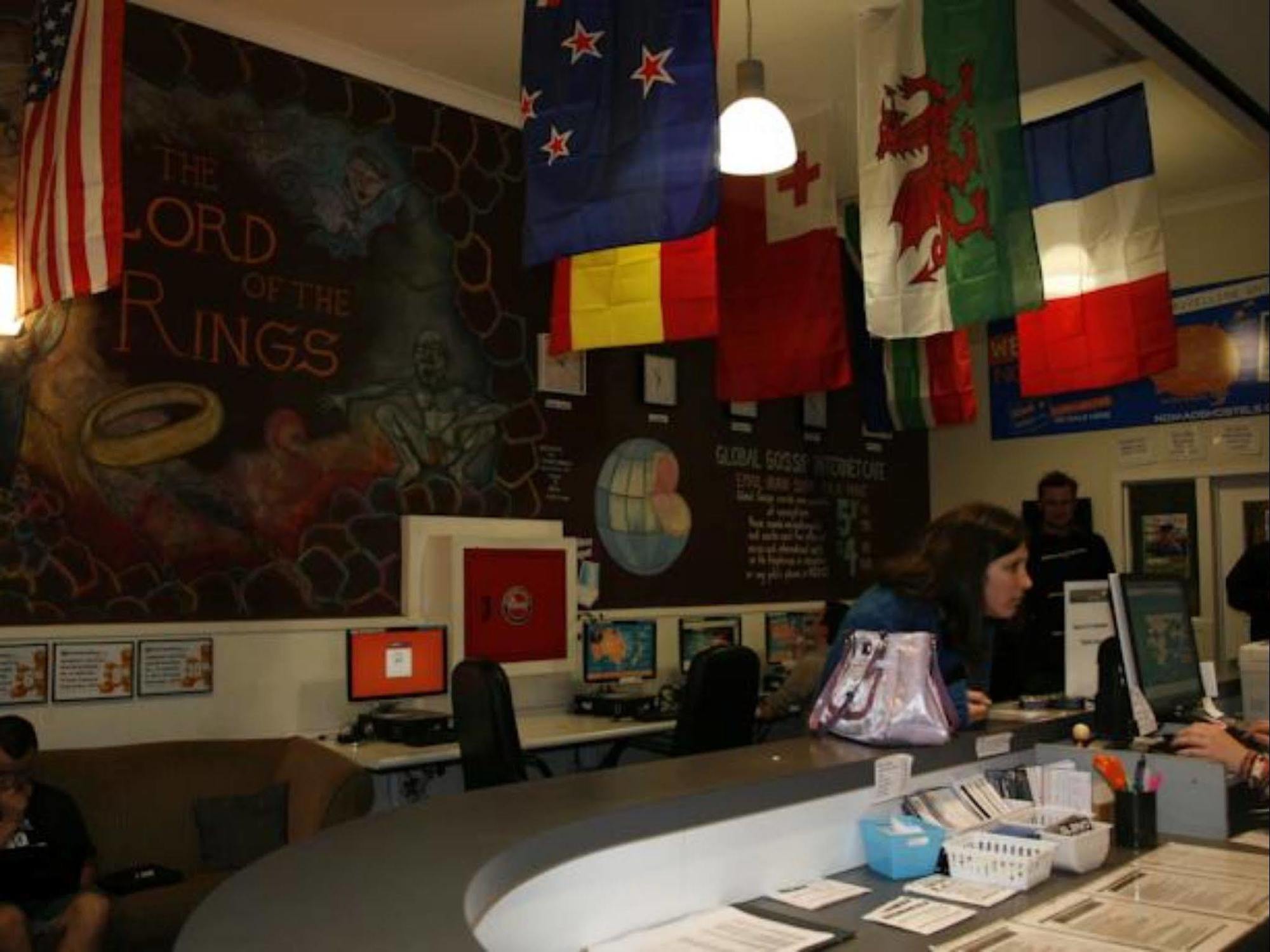 Nomads Capital Backpackers - Wellington (Adults Only) Hostel Exterior photo The reception area of the Tolkien Reading Society at the University of Oxford