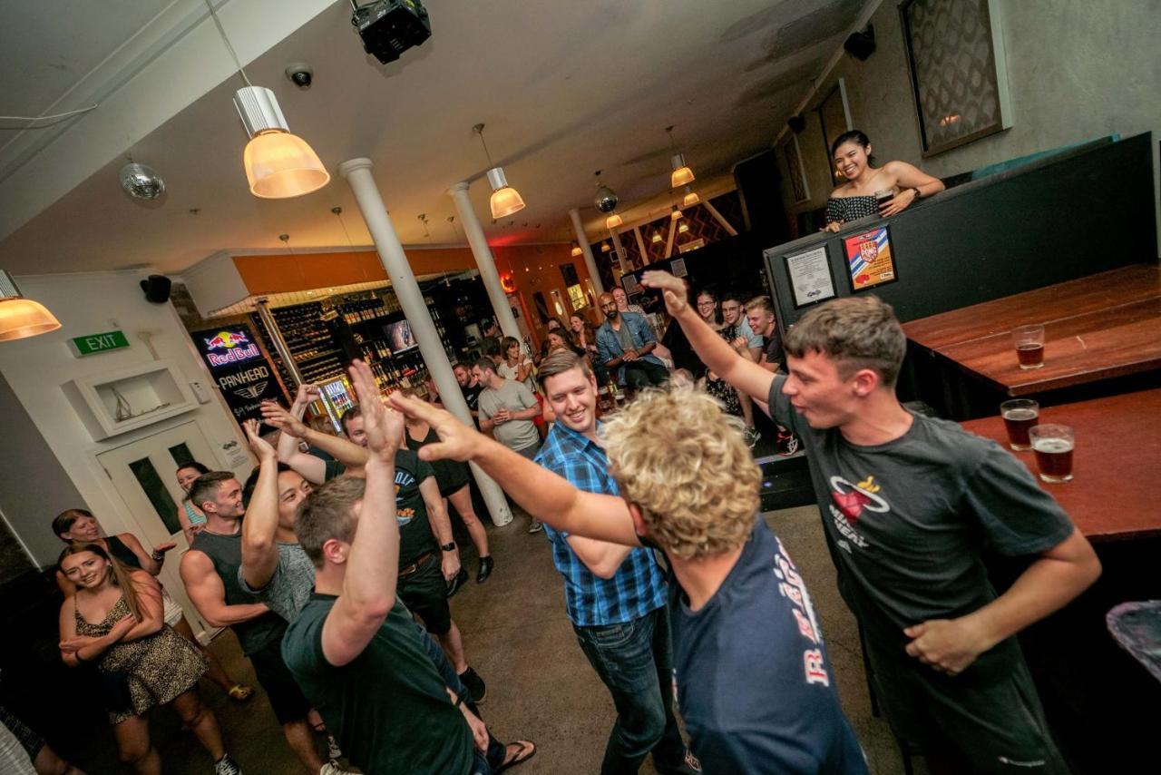Nomads Capital Backpackers - Wellington (Adults Only) Hostel Exterior photo The crowd at the 2011 World Cup